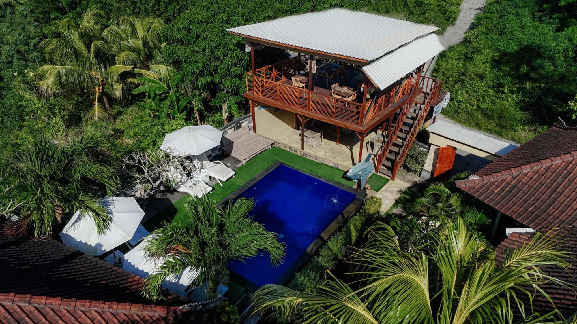 Blue Lagoon Secret Villas Lembongan Exterior foto